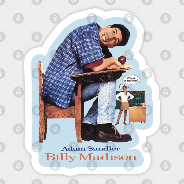 Billy Madison - Adam Sandler Sticker by nicklower